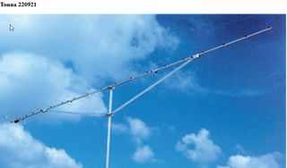 2X TONNA F9FT/ Mod. 20921/UHF 21 Elements Yagi Antena/ 430MHz - 440MHz/ 70cm
