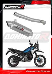 Dominator Εξάτμιση Τελικό GPF S.Steel CF Moto 800 MT-X  2025 Με Σιγαστήρα