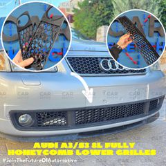 Audi S3 8L Πλήρως Honeycomb Κάτω Γρίλιες