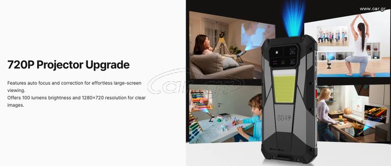 Unihertz 8849 Tank 4 Pro (18GB/1TB) Projector Amoled Rugged Smartphone-thumb-6