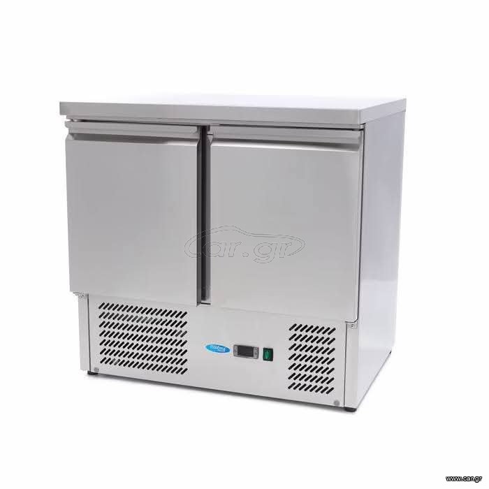Ψυγειο παγκος με 2 πόρτες 90X70X88 με το μοτέρ κάτω για περισσότερο χώρο στη καμπίνα.
Κατανάλωση 230w
Ρεύμα 220V
Μονοφασικό
Οικολογικό φρέον R600 
180 λίτρα
Τιμη 670,00+ΦΠΑ