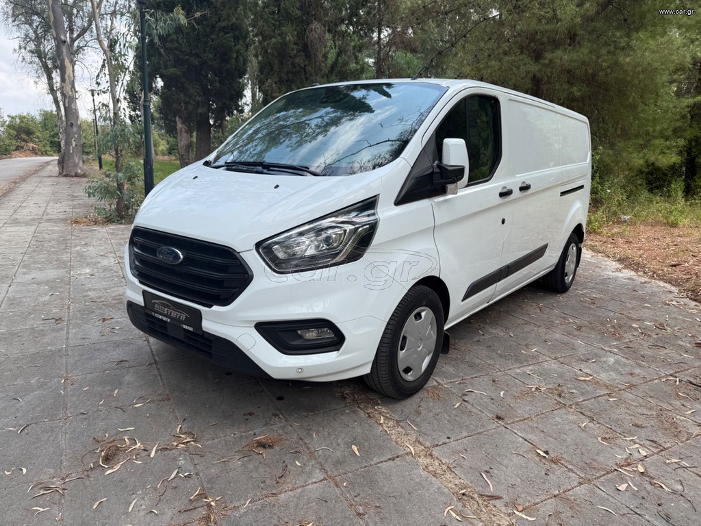 Κλούβα Ford 2018 TRANSIT CUSTOM ΕΡΓΑΛΕΙΟΘΗΚΕΣ  L2H1 MAXI NAVI  2ΣΥΡΟΜΕΝΕΣ 3ΘΕ