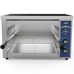 Σαλαμάνδρα 3000kW  με χρονοδιακόπτη μέχρι 30 λεπτά και θερμοστάτη από 50°- 300°C. Διαστάσεις: 58x40x38