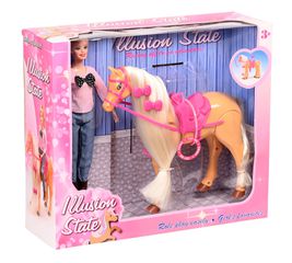 Κούκλα Με Άλογο Που Περπατάει & Ήχους Martin Toys