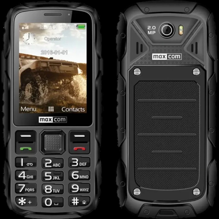 Maxcom MM920L Water-dust proof Μαύρο