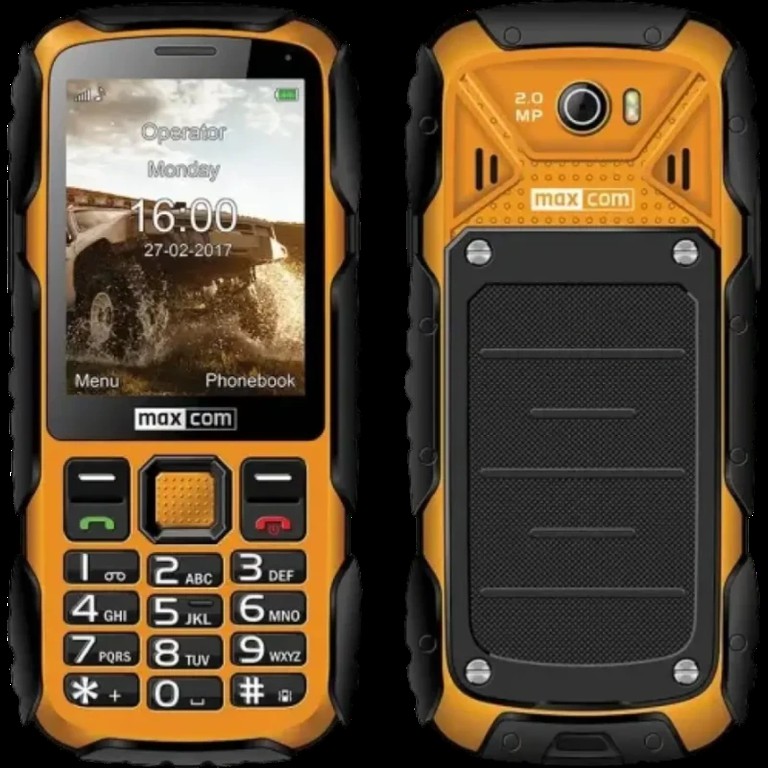 Maxcom MM920L Water-dust proof Κίτρινο