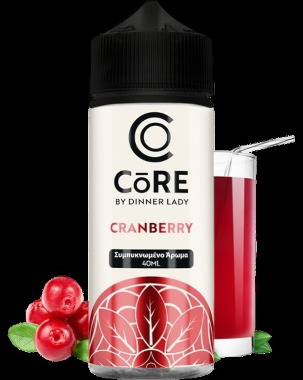 Dinner Lady Core Cranberry 40/120ml Flavorshots