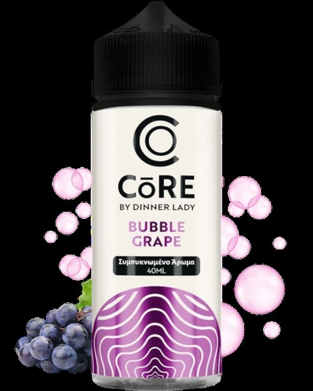 Dinner Lady Core Bubble Grape 40/120ml Flavorshots