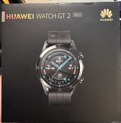 Huawei Watch GT 2 46mm με κουτί, φορτιστή & λουράκι