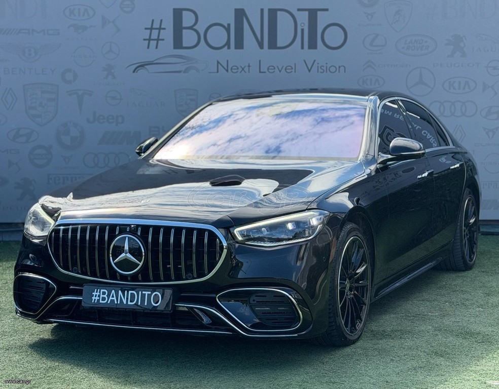 Mercedes-Benz S 580 2022 Full Extra /Panorama/Τετραδιεύθυνση/S63 look/Burmester