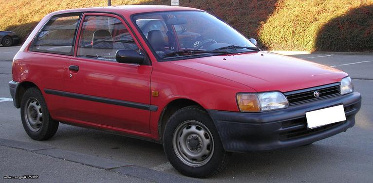 toyota starlet ep82 μουρακι εμπρος-τρομπετο πισω-μηχανικα μερη!!