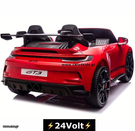 Παιδικά Οχήματα Porsche 2025 911 GT3 24Volt Spray Painting Red
