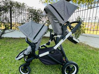 Καρότσι διδύμων THULE SLEEK + αξεσουάρ