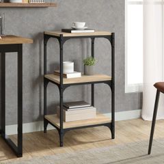Βιβλιοθήκη Sonoma Δρυς 40x33x70,5 εκ. Επεξεργ. Ξύλο & Ατσάλι 819308