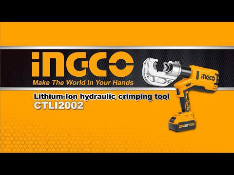 Υδραυλική Πρέσα Καλωδίων Μπαταρίας 20V Li-Ion CTLI2005 INGCO-thumb-1