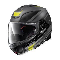 N15000536-069-M  ΚΡΑΝΟΣ NOLAN YELLOW MATT, ΜΑΥΡΟ,ΓΚΡΙ