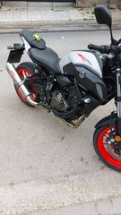 yamaha mt 07 2019 εξάτμιση 280ε και λαιμοι 180 παπαγιαννης ολα μαζι όλα μαζί