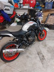 yamaha mt 07 2019 εξάτμιση 280ε και λαιμοι 180 παπαγιαννης ολα μαζι όλα μαζί