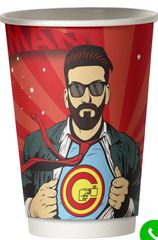 ΠΟΤΗΡΙΑ ΧΑΡΤΙΝΑ ΔΙΠΛΟΥ ΤΟΙΧΩΜΑΤΟΣ 330ml-700ΤΕΜ-ΚΙΒΩΤΙΟ-GENERAL  TRADE  TSELLOS