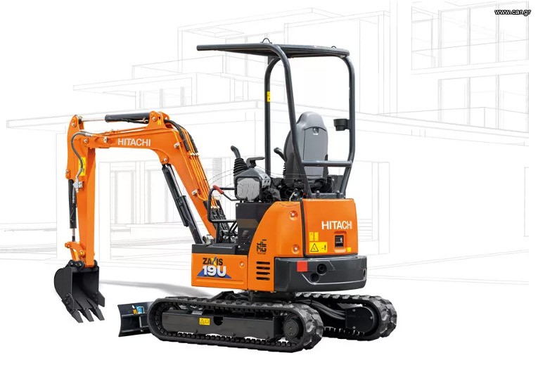 Εκσκαφέας Με Ερπύστριες Hitachi 2025 ZX19U-6