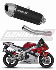 Εξάτμιση Τελικό Dominator S6 Black Yamaha R1 2000 - 2001 Με Σιγαστήρα