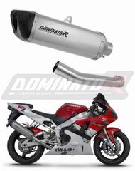 Dominator Εξάτμιση Τελικό HP6 Titanium/Carbon End Yamaha R1  2000 - 2001 Με Σιγαστήρα