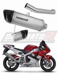 Dominator Εξάτμιση Τελικό HP6 Titanium/Carbon End Yamaha R1 2000  - 2001 Με Σιγαστήρα Και Προδιαγραφές Θορύβου