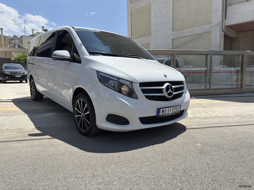 Mercedes-Benz V 250 2019 2.2D ΑΥΤΟΜΑΤΟ /ΔΕΡΜΑΤΙΝΑ/AVANTGARDE/LONG