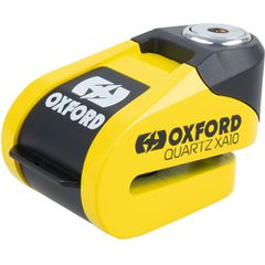 ΚΛΕΙΔΑΡΙΑ ΔΙΣΚΟΦΡΕΝΟΥ OXFORD LK216 ΜΕ ΣΥΝΑΓΕΡΜΟ 10ΜΜ QUARTZ XA10 DISC LOCK ΚΙΤΡΙΝΗ ΜΑΥΡΗ