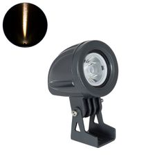 Σποτ Φωτισμού Ειδικό για Φυτά - Δέντρα LED 3W 330lm 8° DC 24V Αδιάβροχο IP67 Μ5.7 x Π6.5 x Υ9.8cm Θερμό Λευκό 2700K - Γκρι Ανθρακί - 3 Χρόνια Εγγύηση