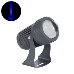 Σποτ Φωτισμου Wall Washer LED 10W 1000lm 5° DC 24V Αδιάβροχο IP65 D7 x H12cm Μπλε - Γκρι Ανθρακί - 3 Years Warranty