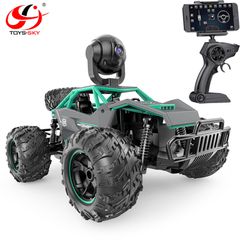 ToySky Sprint R/C Τηλεκατευθυνόμενο Off-Road Αυτοκίνητο 1:14 με Κάμερα FHD 1080P WiFi 30KM/H (Green-Gray)