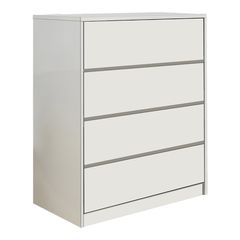 Συρταριέρα Kuanger mdf σε λευκή απόχρωση 80x40x89εκ