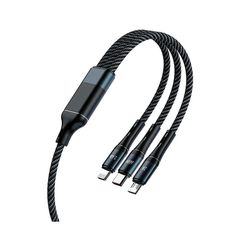 Καλώδιο φόρτισης & data 3in1 - Fast Charge - CL-972 - 1.2m - AWEI - 888155 - Black