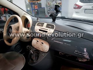FIAT 500 2008-2015 Navigation Multimedia Tablet by Sound Evolution-thumb-1