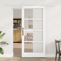 Συρόμενη Πόρτα ORKDAL Λευκό 93 x 202 cm 3331924