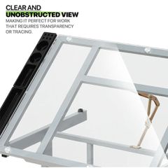 LAMTECH CRYSTAL DRAFTING TABLE-thumb-3