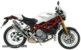 Εξατμίσεις Διπλά Τελικά Mivv Gp Style Titanium Ducati Monster S4RS 2006 - 2008