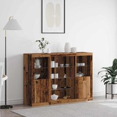 Πλαϊνό γραφείο Παλαιό ξύλο 142.5 x 37 x 100 εκ. 3333120
