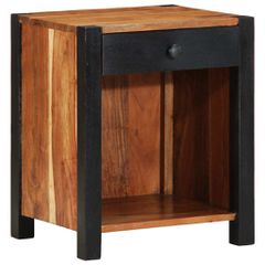 Κομοδίνο 40x35x50 εκ. Μασίφ Ξύλο Ακακίας