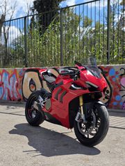 Ducati Panigale V4 S 2023 MY2021 | 1η άδεια 02/2023 | Full Akrapovič | Εγγύηση 02/2027-thumb-2