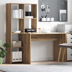 Γραφείο Artisan Oak 138,5 x 55 x 143 εκ Επεξεργασμένο Ξύλο 3337256