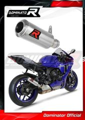 Dominator Εξάτμιση Τελικό GP S.Steel Yamaha R1 2017 - 2019 Με Σιγαστήρα