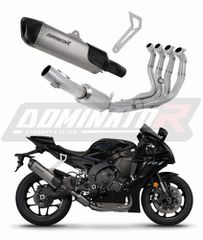 Dominator Ολόσωμη Εξάτμιση HP6 EX Titanium/Carbon End Yamaha R1 2017 - 2019 Με Σιγαστήρα