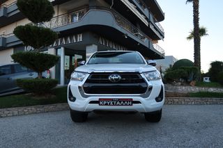 Toyota Hilux 2021 D DC 4X4  2.4 ΑΥΤΟΜΑΤΟ 4 ΠΟΡΤΕΣ ΕΛΛΗΝΙΚΟ  ΥΠΕΡΑΡΙΣΤΟ-thumb-1