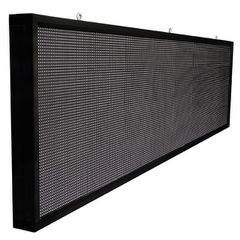 Κυλιόμενη Ψηφιακή Επιγραφή P10 LED SMD AC 220-240V με Wi-Fi - Αδιάβροχή IP54 - Μονής Όψης - Μ264 x Π9 x Υ72cm Ψυχρό Λευκό 6000K