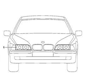 BMW Σειρά 5 E39 Retrofit Kit Εμπρός Φωτιστικών Σωμάτων