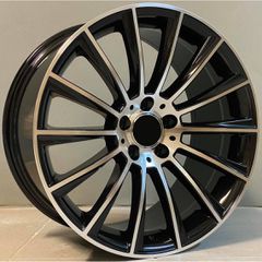 Mercedes Style 911 7x16 5x112 ET40 Black Face Machined