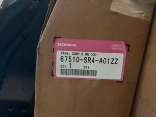 ΟΠΙΣΘΙΑ ΔΕΞΙΑ ΠΟΡΤΑ ΓΙΑ HONDA CIVIC 1992-1995 ΚΩΔ: 67510-SR4-A01ZZ ΓΝΗΣΙΑ
