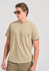 Funky Buddha Ανδρικό T-shirt με τσέπη στο στήθος FBM011-006-04